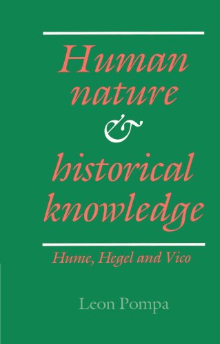Imagen de archivo de Human Nature and Historical Knowledge: Hume, Hegel and Vico a la venta por Chiron Media