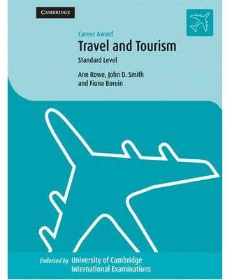 Beispielbild fr Career Award in Travel and Tourism : Standard Level zum Verkauf von Better World Books Ltd