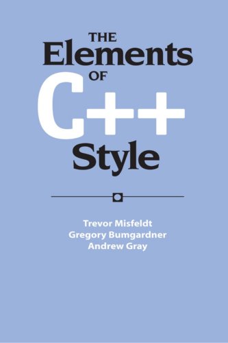 9780521893084: The Elements of C++ Style