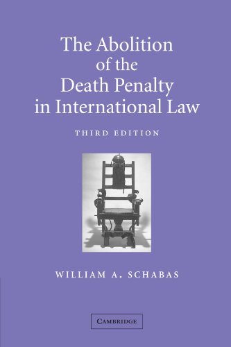 Beispielbild fr The Abolition of the Death Penalty in International Law zum Verkauf von Better World Books