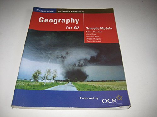 Beispielbild fr Geography for A2: Synoptic Module zum Verkauf von WorldofBooks