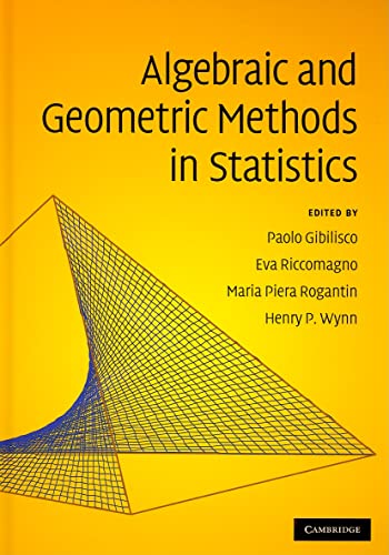 Imagen de archivo de Algebraic and Geometric Methods in Statistics a la venta por Dream Books Co.