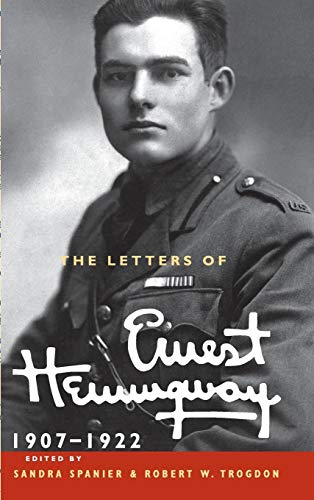 Imagen de archivo de The Letters of Ernest Hemingway. Volume 1 1907-1922 a la venta por Blackwell's