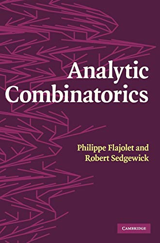 Beispielbild fr Analytic Combinatorics zum Verkauf von Better World Books