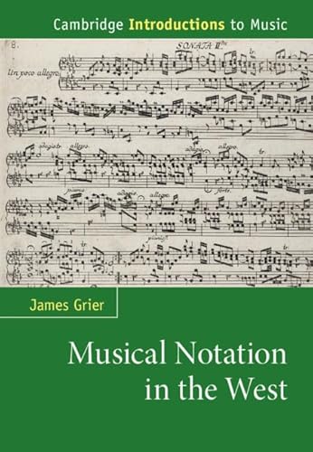 Beispielbild fr Musical Notation in the West zum Verkauf von Blackwell's