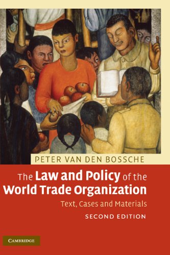 9780521898904: The Law and Policy of the World Trade Organization: Text, Cases and Materials