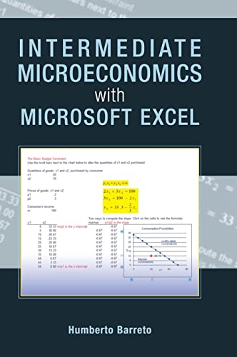 Stock image for Intermediate Microeconomics with Microsoft Excel for sale by HPB-Ruby