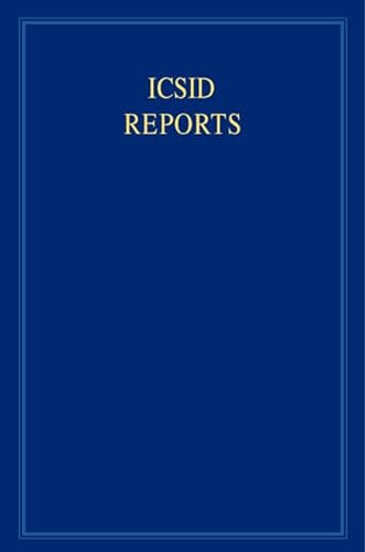 Imagen de archivo de ICSID Reports: Volume 15 (International Convention on the Settlement of Investment Disputes Reports) a la venta por WorldofBooks
