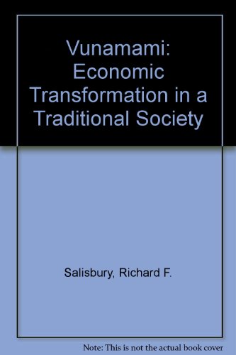 Imagen de archivo de Vunamami: Economic Transformation in a Traditional Society a la venta por Amazing Books Pittsburgh