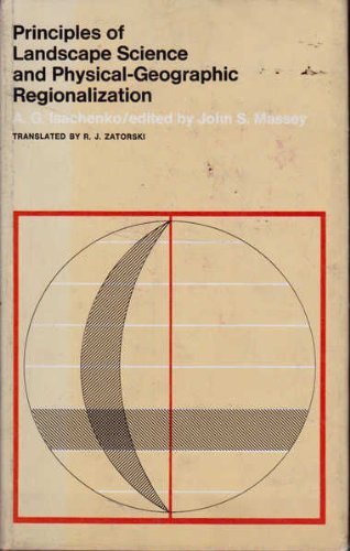 Beispielbild fr Principles of Landscape Science & Physical-Geographic Regionalization zum Verkauf von Books From California