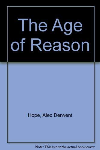 Age of Reason (9780522842906) by Hope, A. D.