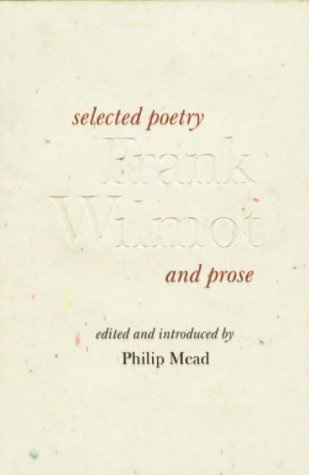Beispielbild fr Frank Wilmot Selected poetry and prose zum Verkauf von Dial-A-Book