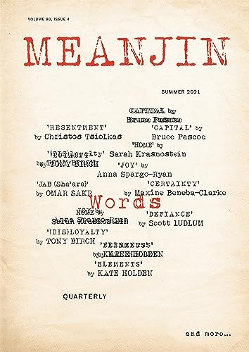 Stock image for Meanjin Vol 80, No 4 for sale by Revaluation Books