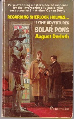 Beispielbild fr Regarding Sherlock Holmes : #1/The Adventures of Solar Pons zum Verkauf von HPB Inc.