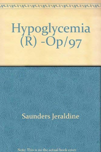 9780523422404: Hypoglycemia (R) -Op/97