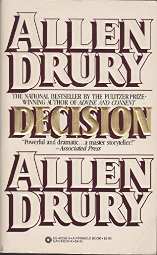 Decision (9780523422589) by Drury, Allen