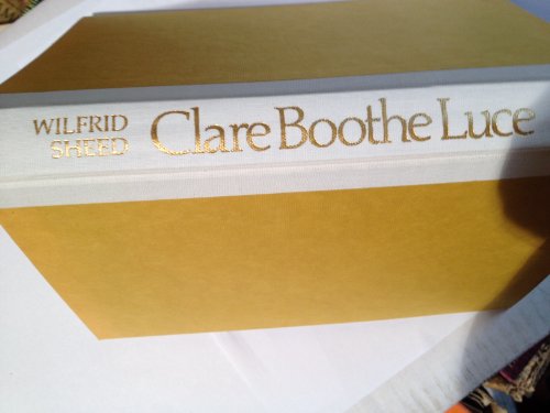 Beispielbild fr Clare Boothe Luce zum Verkauf von Ann Wendell, Bookseller