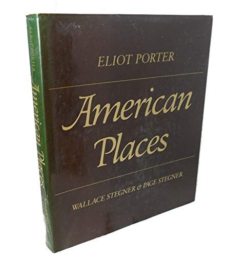 Imagen de archivo de American Places: 2 a la venta por Books From California