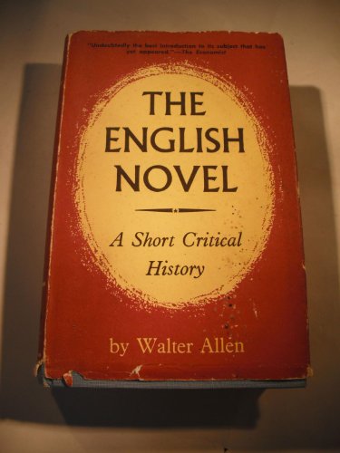 9780525098461: The English Novel