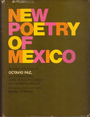 Beispielbild fr New Poetry of Mexico zum Verkauf von Better World Books
