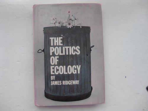 Imagen de archivo de Politics of Ecology a la venta por Nelsons Books