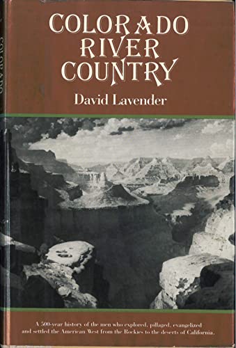 Imagen de archivo de Colorado River Country a la venta por Better World Books: West