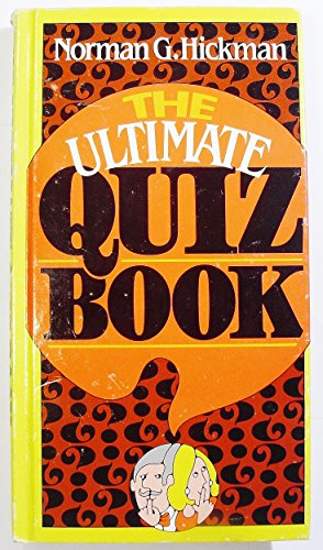 Imagen de archivo de The Ultimate Quiz Book a la venta por ThriftBooks-Dallas