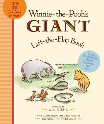 Stock image for Winnie the Pooh's Giant Lift the-Flap for sale by Dream Books Co.