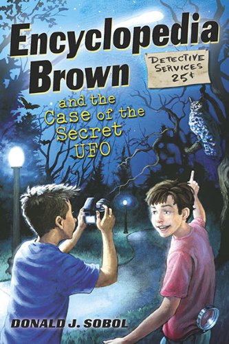 Imagen de archivo de Encyclopedia Brown and the Case of the Secret UFOs a la venta por Wonder Book