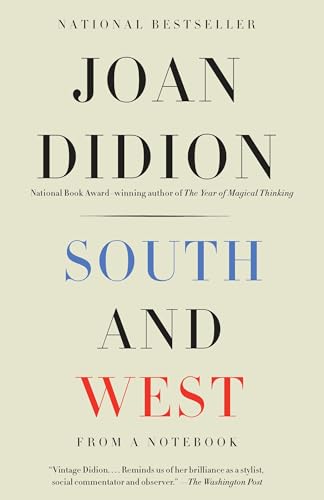 9780525434191: South and West: From a Notebook