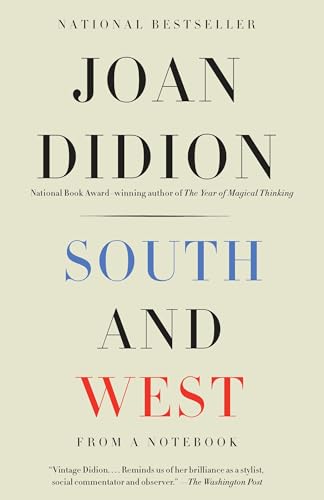 9780525434191: South and West: From a Notebook (Vintage International)