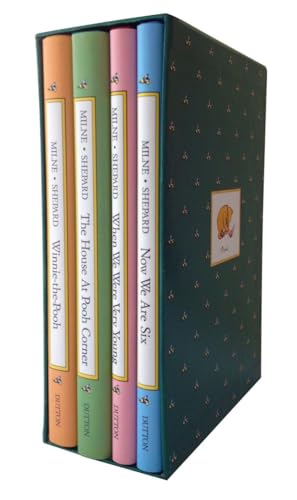 Beispielbild fr Poohs Library: Winnie-The-Pooh, The House At Pooh Corner, When We Were Very Young, Now We Are Six (Pooh Original Edition) zum Verkauf von Goodwill Books