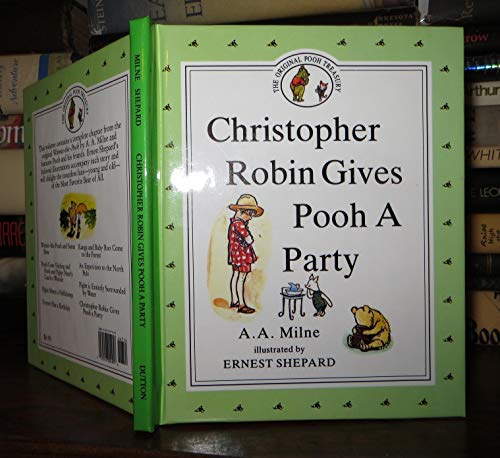 Beispielbild fr Christopher Robin Gives Pooh a Party zum Verkauf von SecondSale