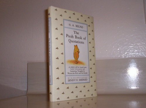 Beispielbild fr The Pooh Book of Quotations (Winnie-the-Pooh) zum Verkauf von ZBK Books