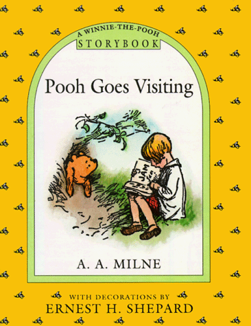 Beispielbild fr Pooh Goes Visiting (A Winnie-The-Pooh Story Book) zum Verkauf von WorldofBooks