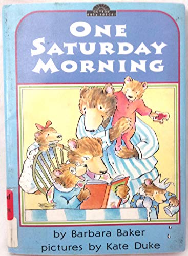 Imagen de archivo de One Saturday Morning a la venta por Better World Books