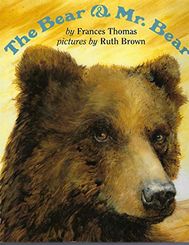 Stock image for The Bear and Mr. Bear for sale by Better World Books