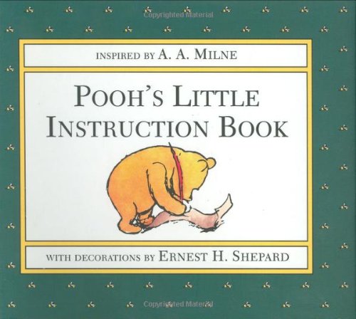 9780525453666: Pooh's Little Instruction Book