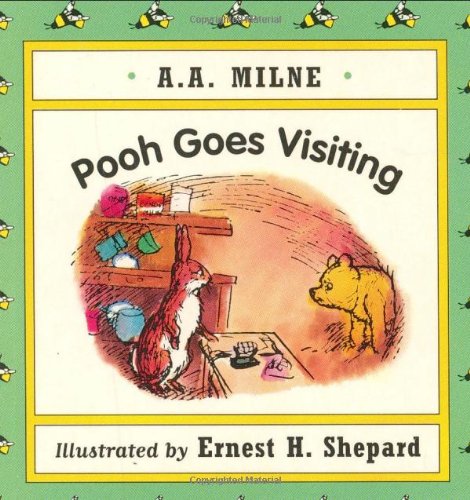 9780525455271: Pooh Goes Visiting Mini Board Book (Winnie-the-Pooh)