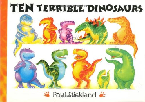 Beispielbild fr Ten Terrible Dinosaurs zum Verkauf von Better World Books