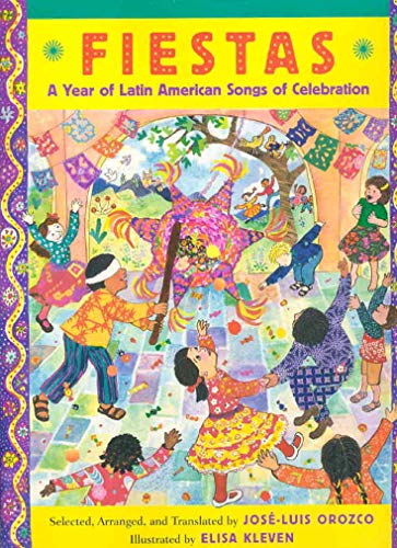 Stock image for Fiestas: A Year of Latin American Songs of Celebration. Selected, Arranged, and Translated By Jose Luis Orozco for sale by Casa del Libro A Specialty Bookstore