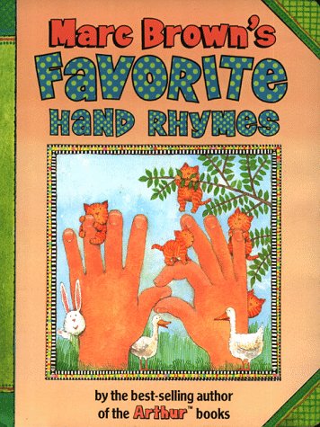 Beispielbild fr Marc Brown's Favorite Hand Rhymes zum Verkauf von Wonder Book