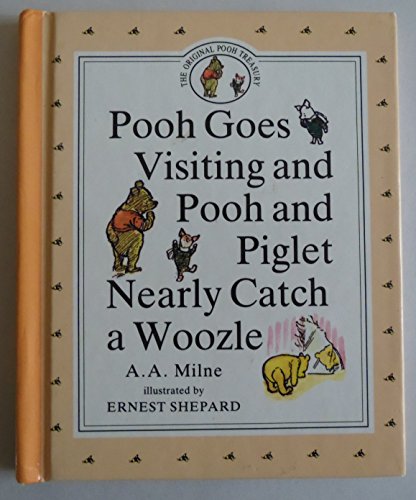 Beispielbild fr Pooh Goes Visiting & Piglet Nearly Catches a Woozle zum Verkauf von SecondSale