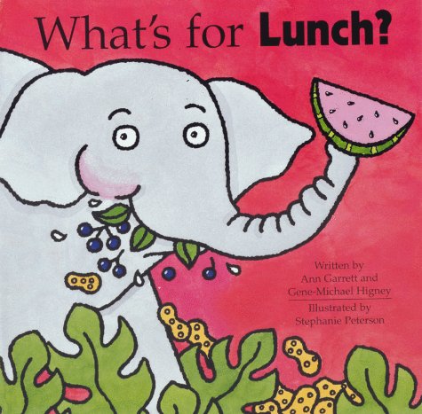 Imagen de archivo de What's for Lunch? a la venta por Better World Books: West