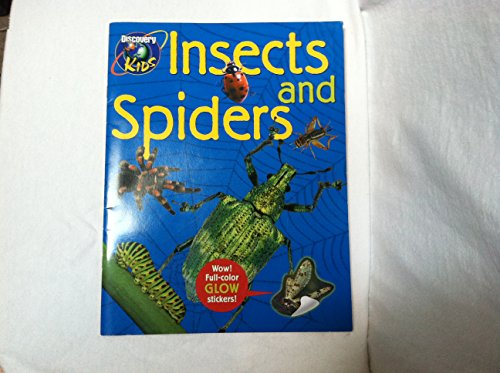 Stock image for INSECTS AND SPIDERS, Glow-in-the-Dark Sticker Book for sale by BookShop4U