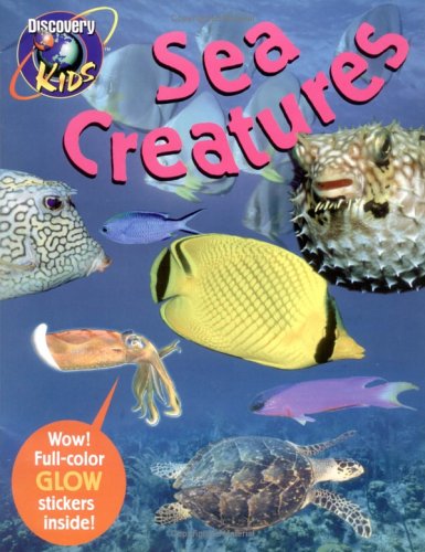 Stock image for SEA CREATURES, Glow-in-the-Dark Sticker Book (Dark Sticker Books) for sale by Half Price Books Inc.