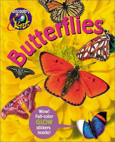 Stock image for BUTTERFLIES, Glow-in-the-Dark Sticker Book (Dark Sticker Books) for sale by RiLaoghaire