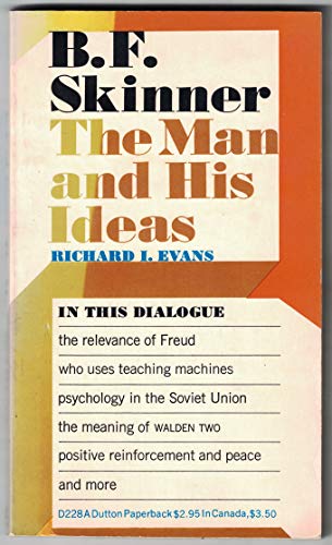 Beispielbild fr B.F. Skinner: The Man and His Ideas, Vol. 4 zum Verkauf von BooksRun