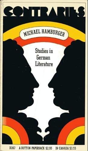Stock image for Contraries: Studies in German Literature for sale by Wonder Book