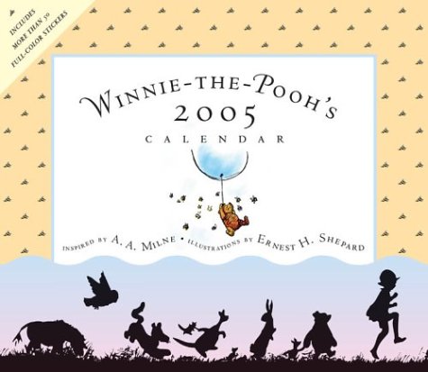 9780525472797: Winnie-The-Pooh Calendar 2005: Includes more than 50 full-color stickers